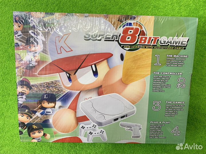 Игровая приставка dendy с пистолетом, новая