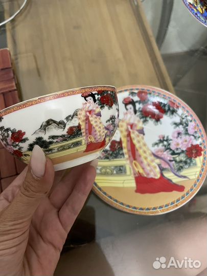 Чайная пара фарфор