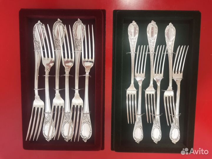 Вилки столовые и десертные Фаберже Старый Киев