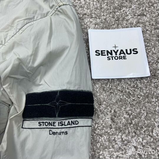 Куртка stone island denim jacket