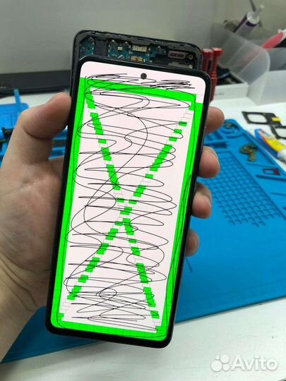 Дисплей Samsung a52 оригинал б/у