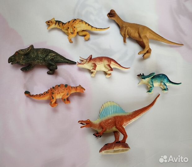 Динозавры 7 шт