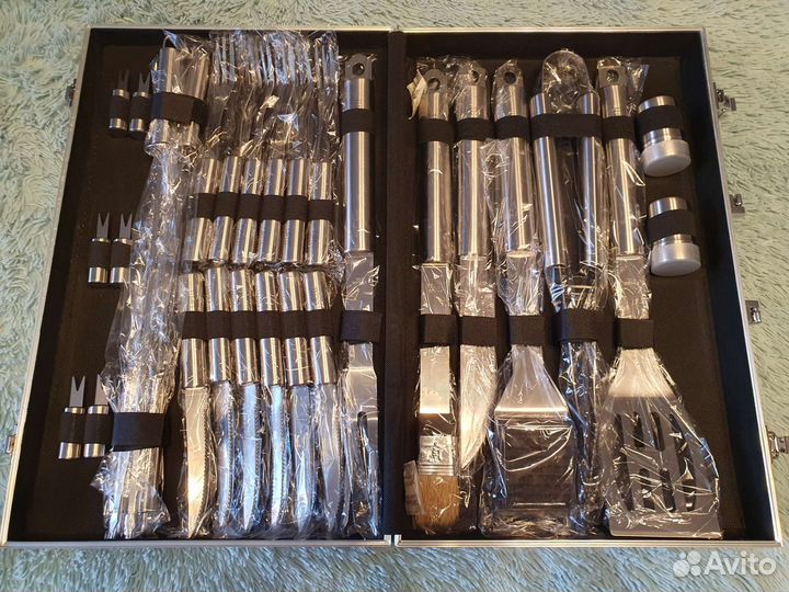 Набор для барбекю- гриля в кейсе 31 предмет Gipfel