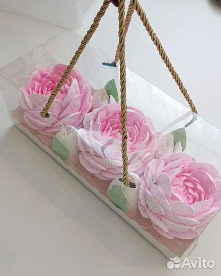 Цветы из зефира