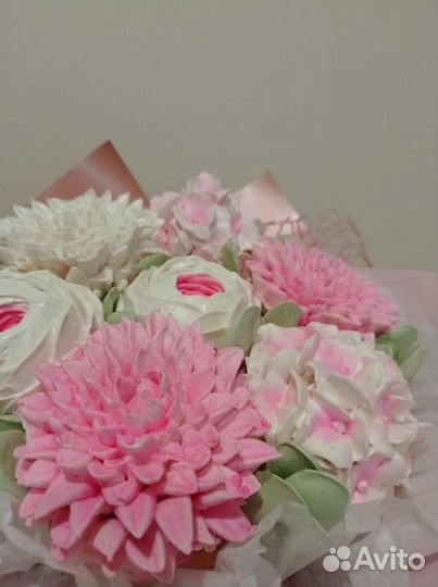 Съедобные букет из зефира на подарок