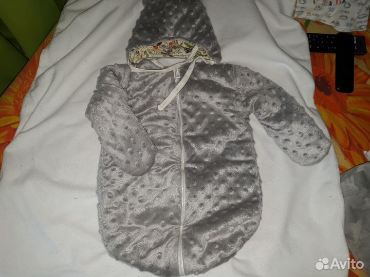 Конверт на выписку весна осень для мальчика