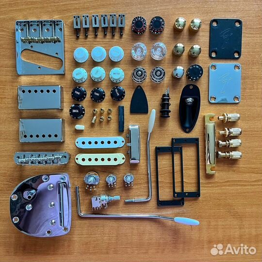Гитарная фурнитура / саморезы для пикгардов