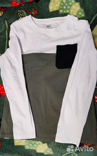 Лонгслив H&M на мальчика р 140
