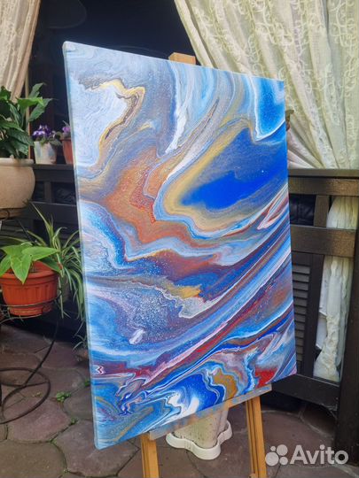 Картина акрилом на холсте