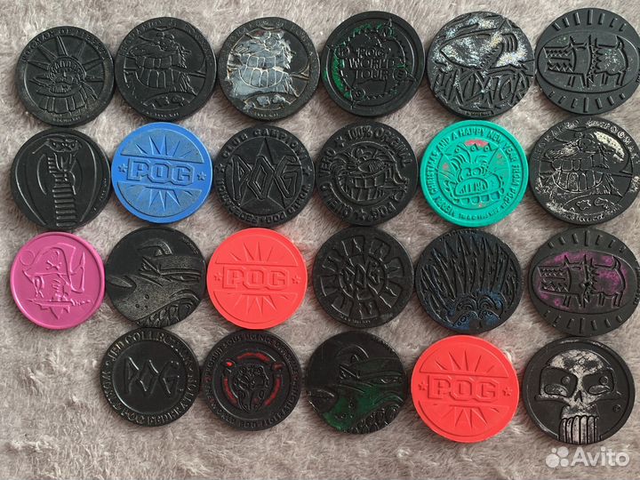 Биты, фишки, сотки POG