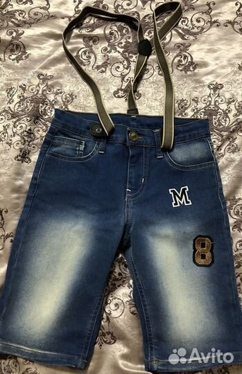 Шорты новые джинсовые для мальчика