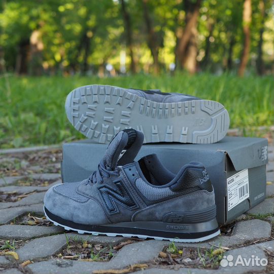 New balance 574 серый