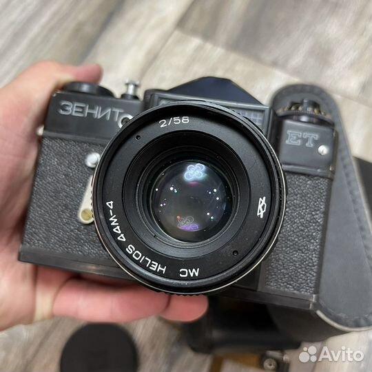 Плёночный фотоаппарат Зенит ет Гелиос 44м-4 2/58