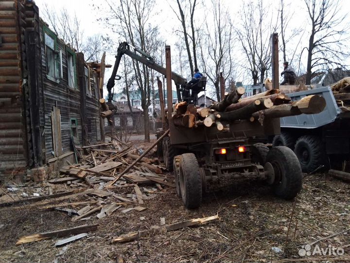 Снос домов разбор строений