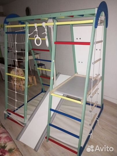 Детский игровой комплекс с горкой, 180 см