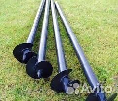 Винтовые сваи производство монтаж 57, 76, 89, 108