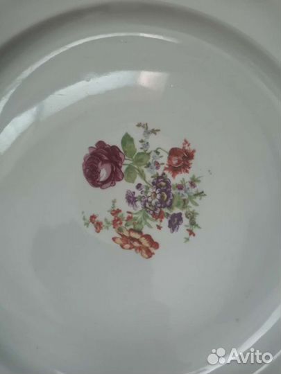 Большая тарелка блюдо Дулево