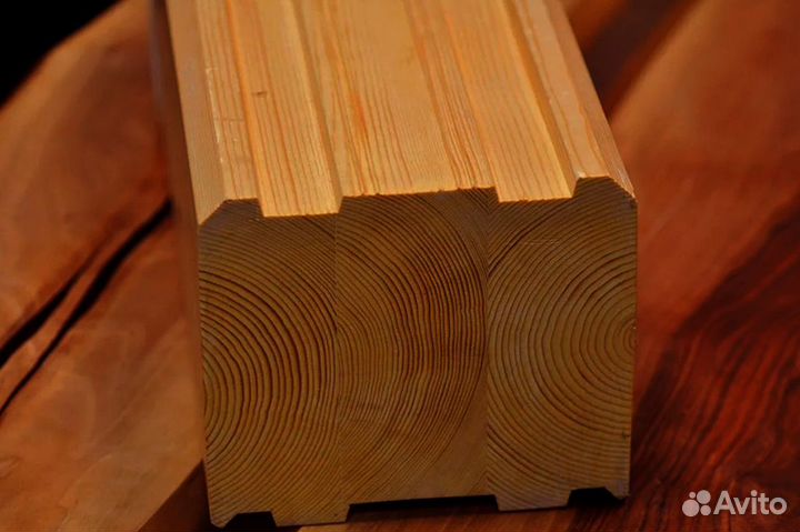 Дома из лиственничного бруса