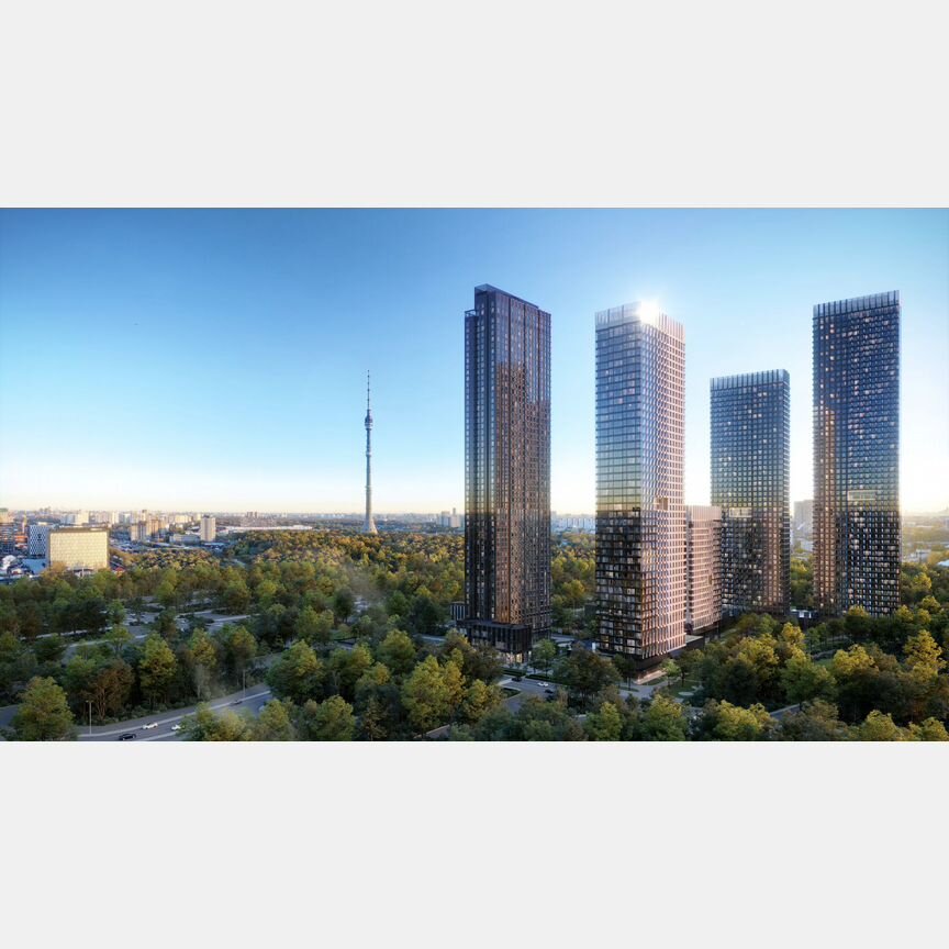 1-к. квартира, 42,8 м², 8/46 эт.