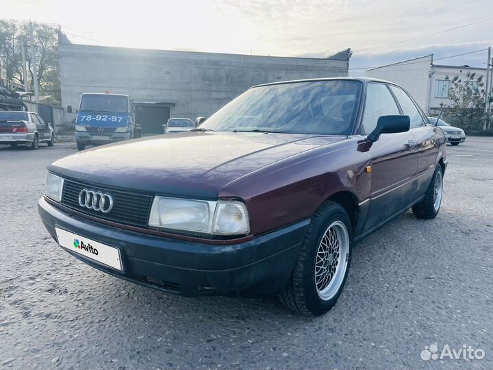 Audi 80 1.8 МТ, 1990, 280 297 км