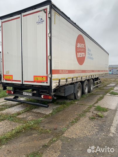 Полуприцеп шторно-бортовой Тонар 97461, 2018