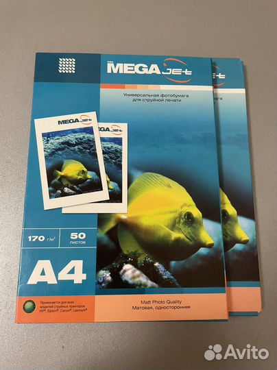 Фотобумага megajet a4