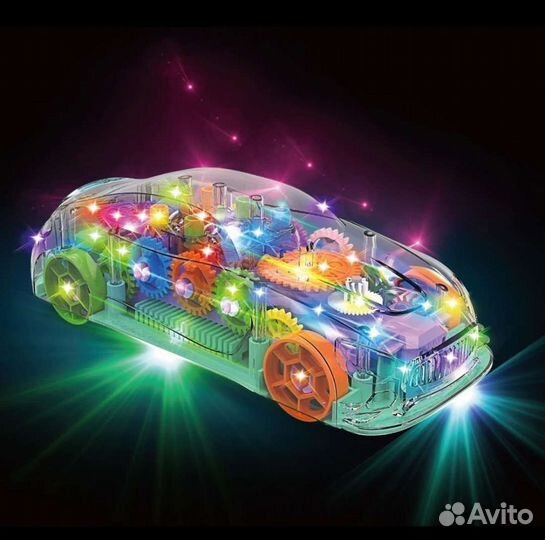 Машинка со световым и музыкальными эффектами