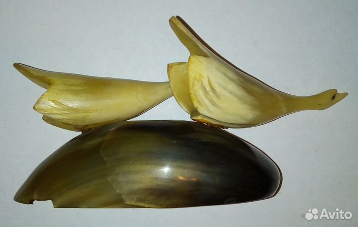 Сувенир из рога СССР винтаж