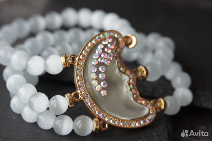 Браслет Kirks Folly Style Полумесяц