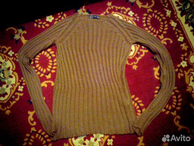 Коричневый свитер Zara