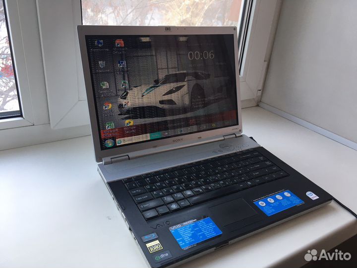 Ноутбук Sony vaio VGN-fz21mr