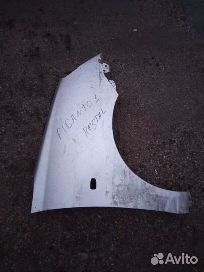 Kia Picanto 1 крыло правое рестайл
