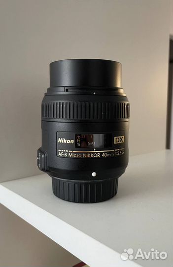 Nikon 40mm f/2.8G AF-S DX Micro nikkor