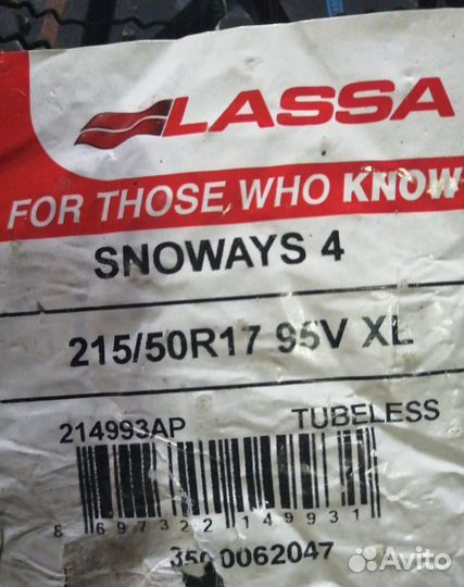 Lassa Snoways 4 215/50 R17