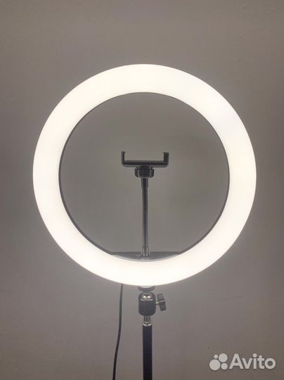Кольцевая лампа 33см + Штатив в подарок + Доставка