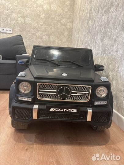 Детский электромобиль mercedes g65 amg бу