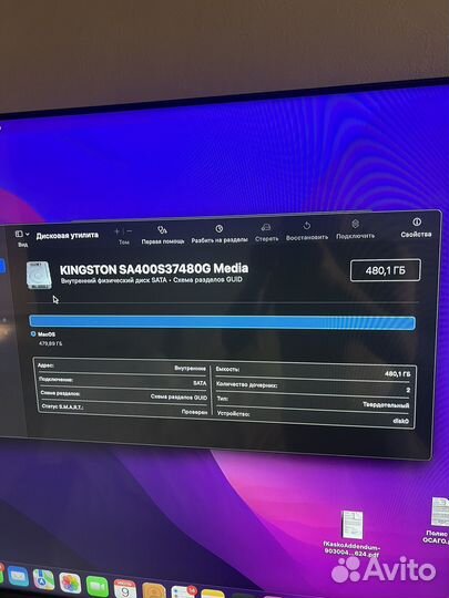 Mac mini a1347, apple клавитура и мышка