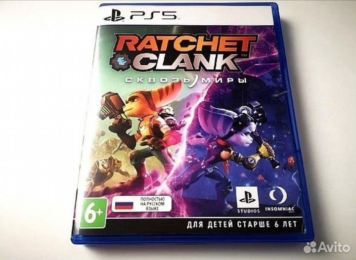 Ratchet clank сквозь миры ps5