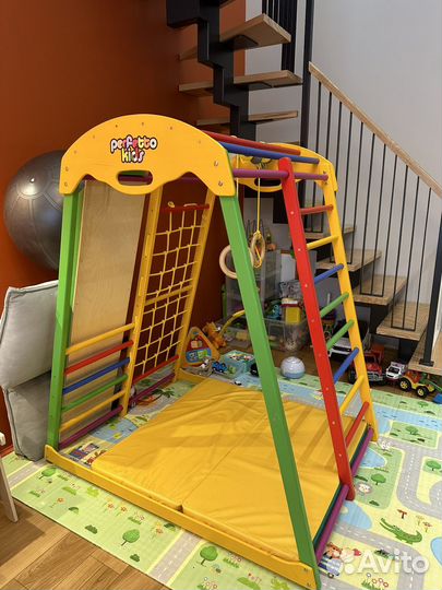 Детский спортивный комплекс с матом