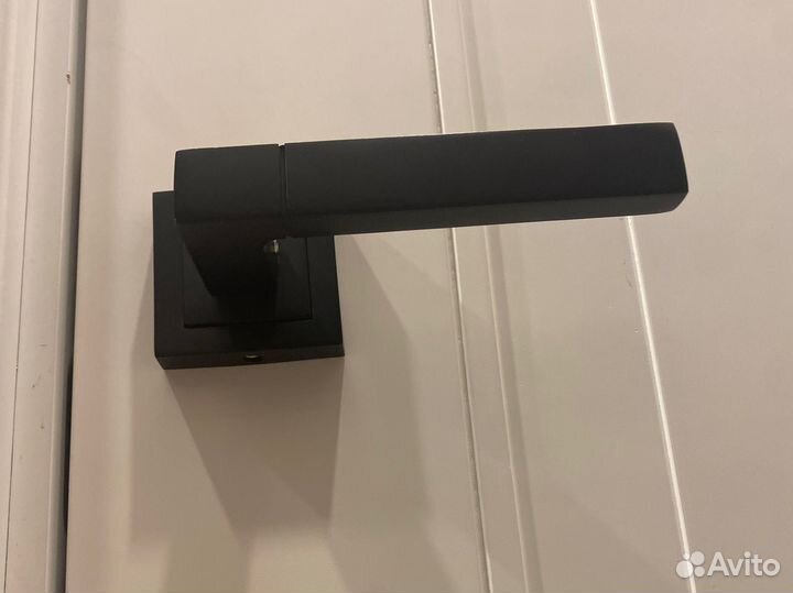 Дверная ручка межкомнатная Bravo A-200 черная