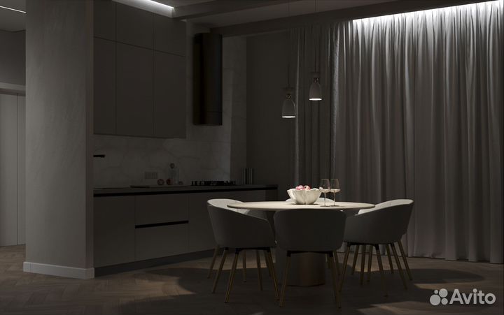 3d визуализация интерьера