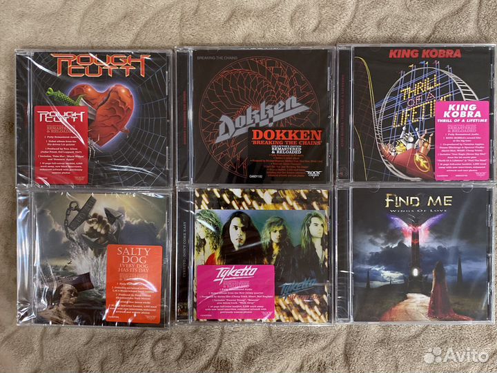 CD диски фирменные, новые, запечатанные