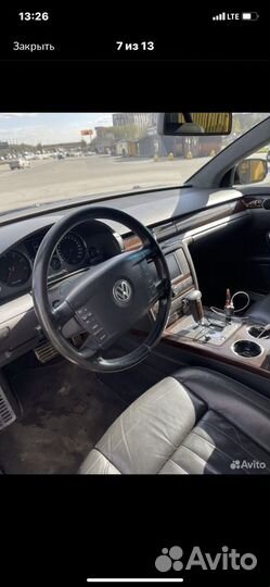 Volkswagen Phaeton 3.2 AT, 2008, битый, 300 000 км