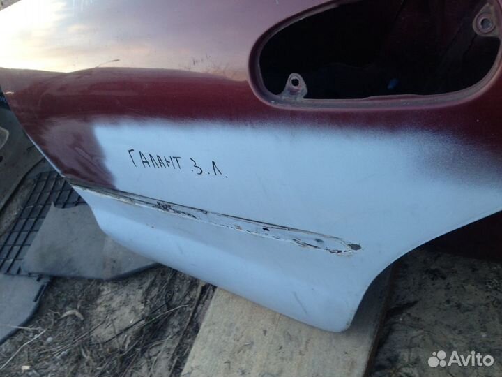 Дверь задняя левая Galant 7