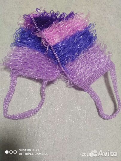 Мочалка ручной работы