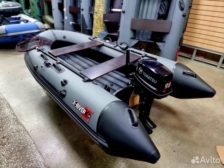 Комплект лодка X-River 320 нд + мотор Тохатсу 9.8