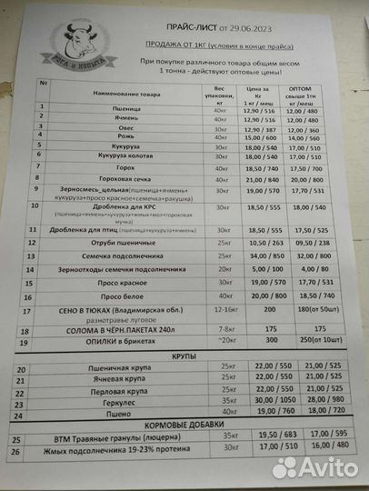 Рыбная мука (40-45 протеина) 40кг