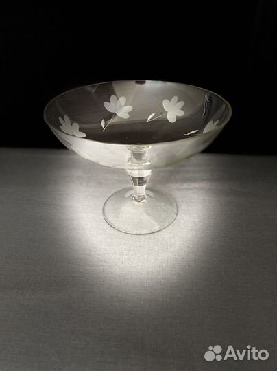 Ваза для фруктов на ножке СССР