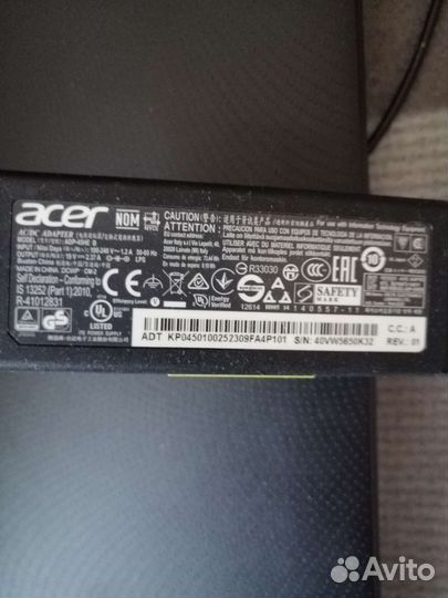 Ноутбук acer