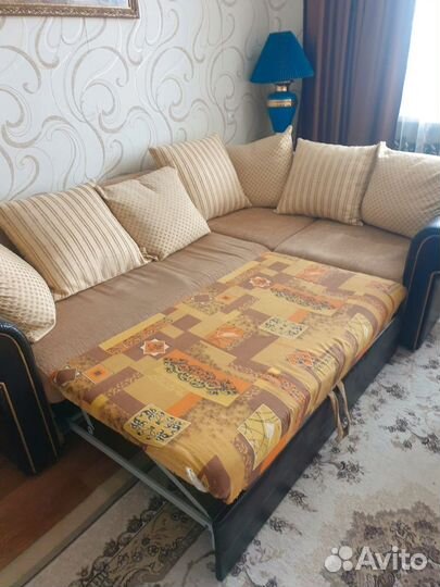 Продам угловой диван бу в хорошем состоянии